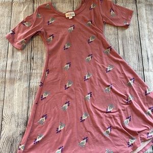 LulaRoe Printed Swing Dress
